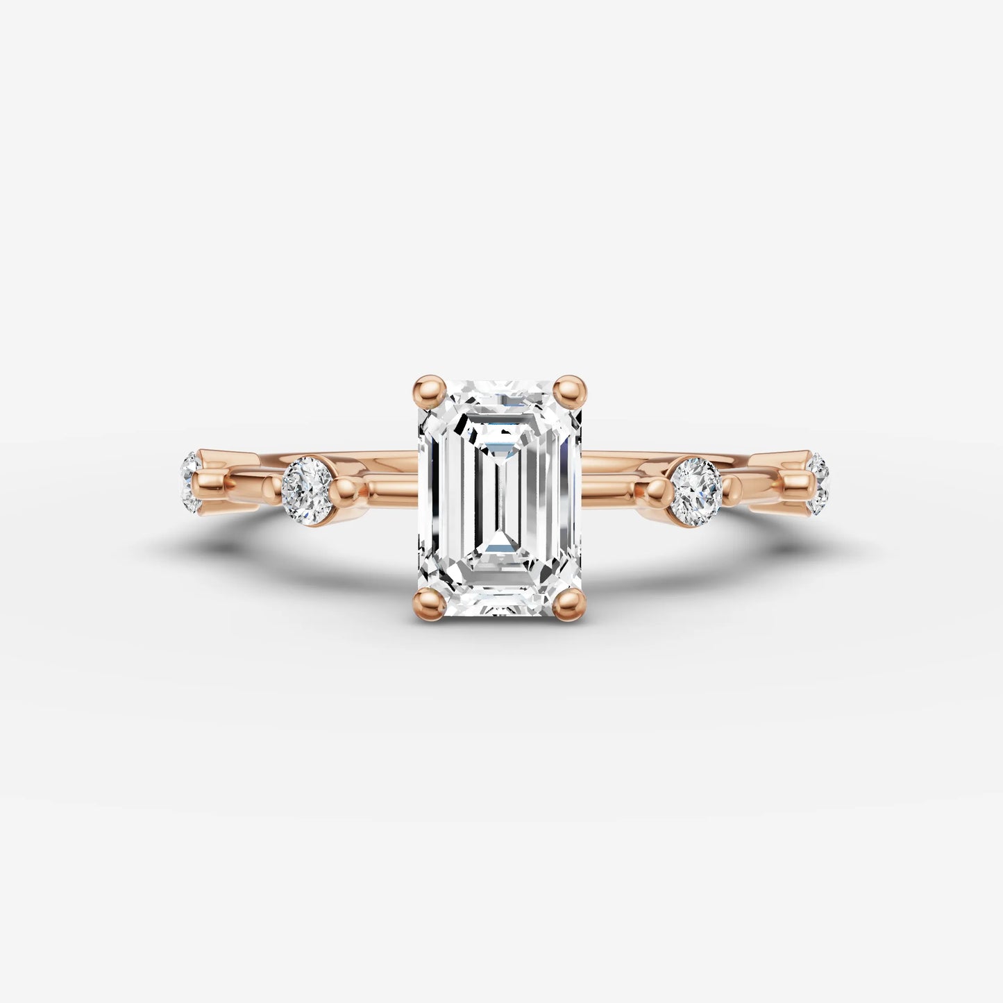 Dainty Pave - Emerald