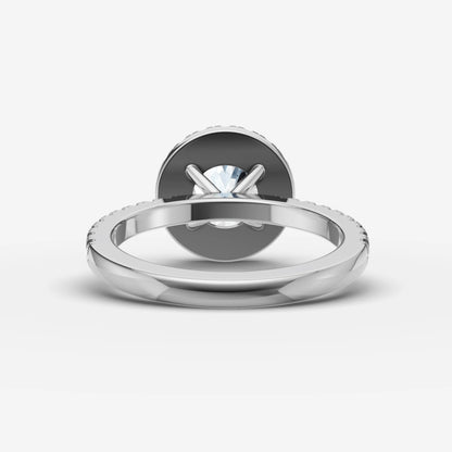 Halo & Pave - Round
