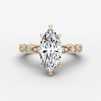 Vintage Pave - Marquise