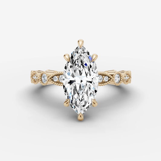 Vintage Pave - Marquise