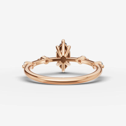 Dainty Pave - Marquise