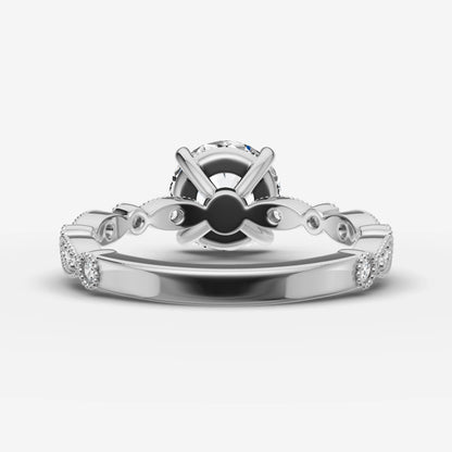 Vintage Pave - Round