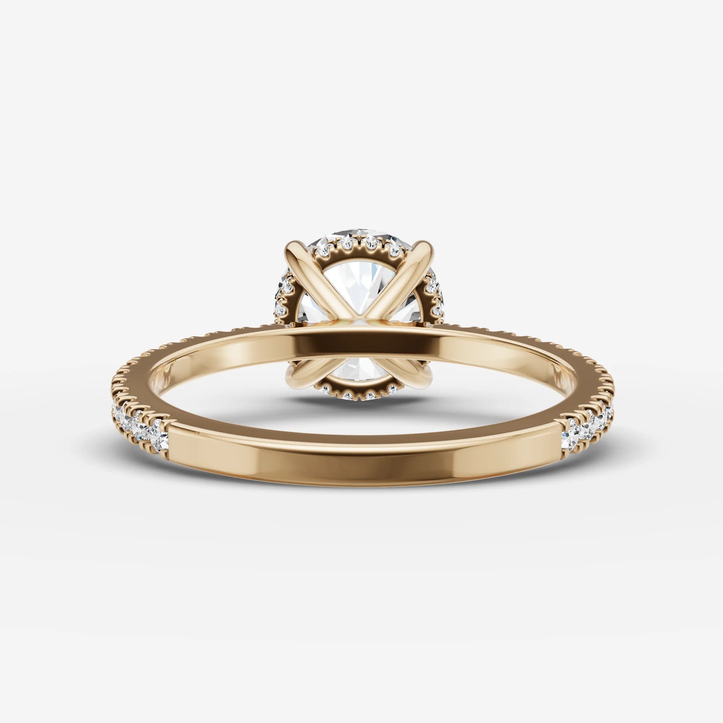Hidden Halo & Pave - Round
