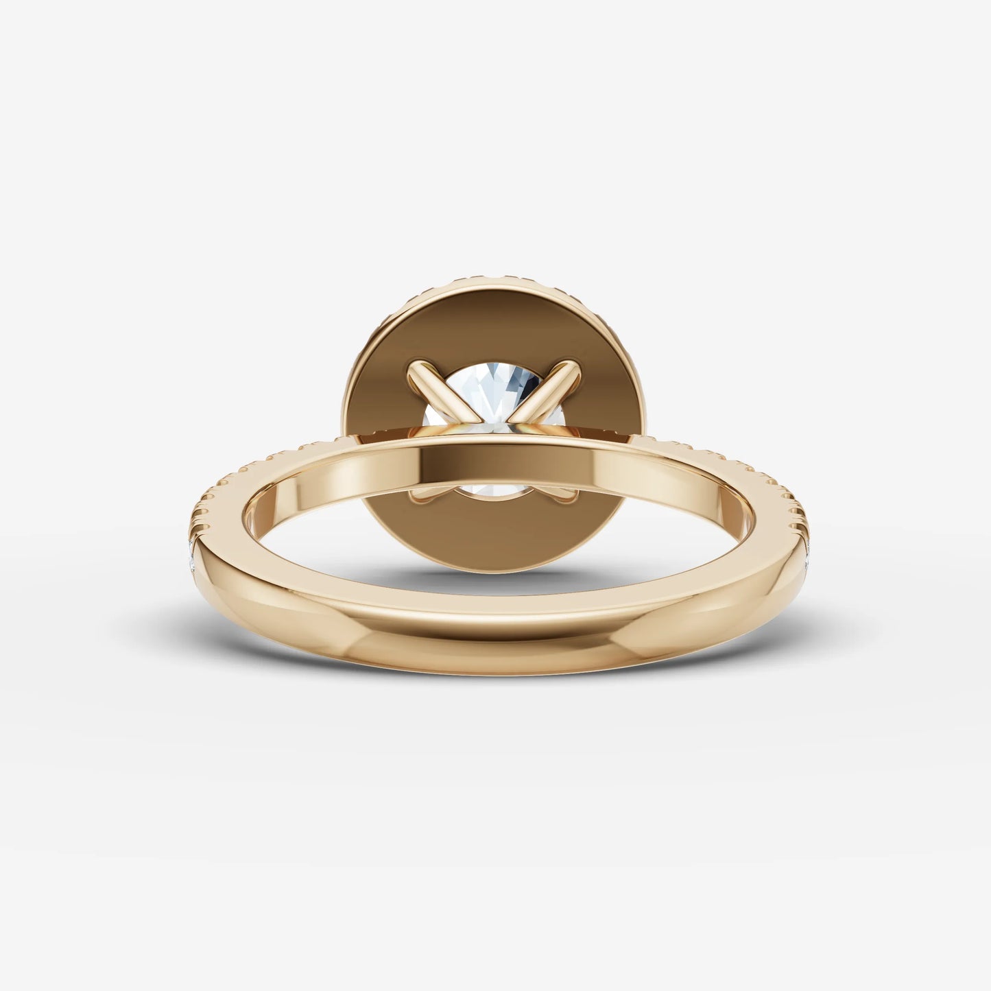 Halo & Pave - Round