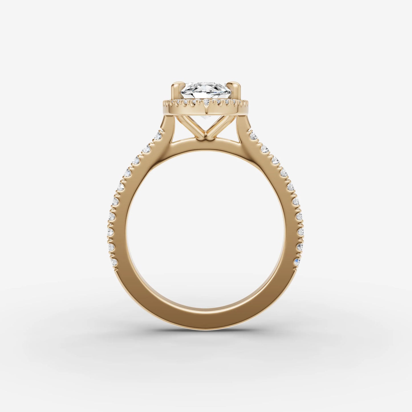 Halo & Pave - Marquise