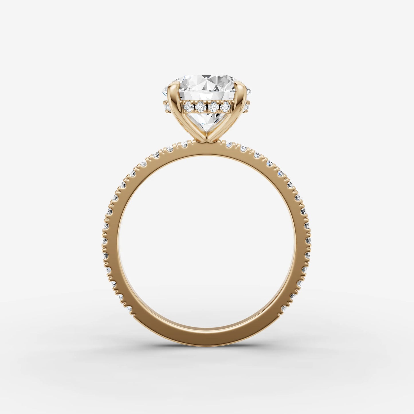Hidden Halo & Pave - Round