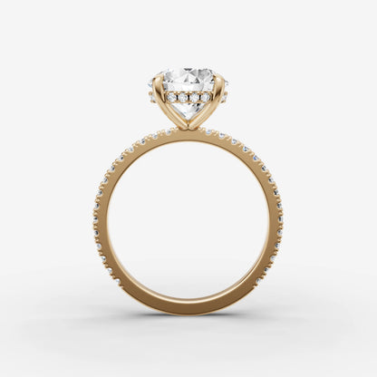 Hidden Halo & Pave - Round