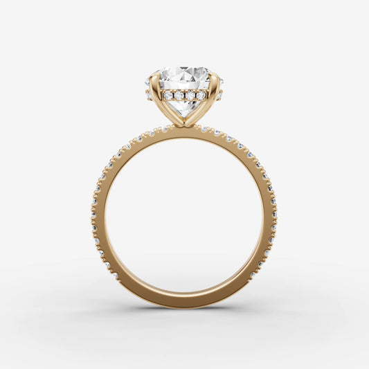 Hidden Halo & Pave - Round