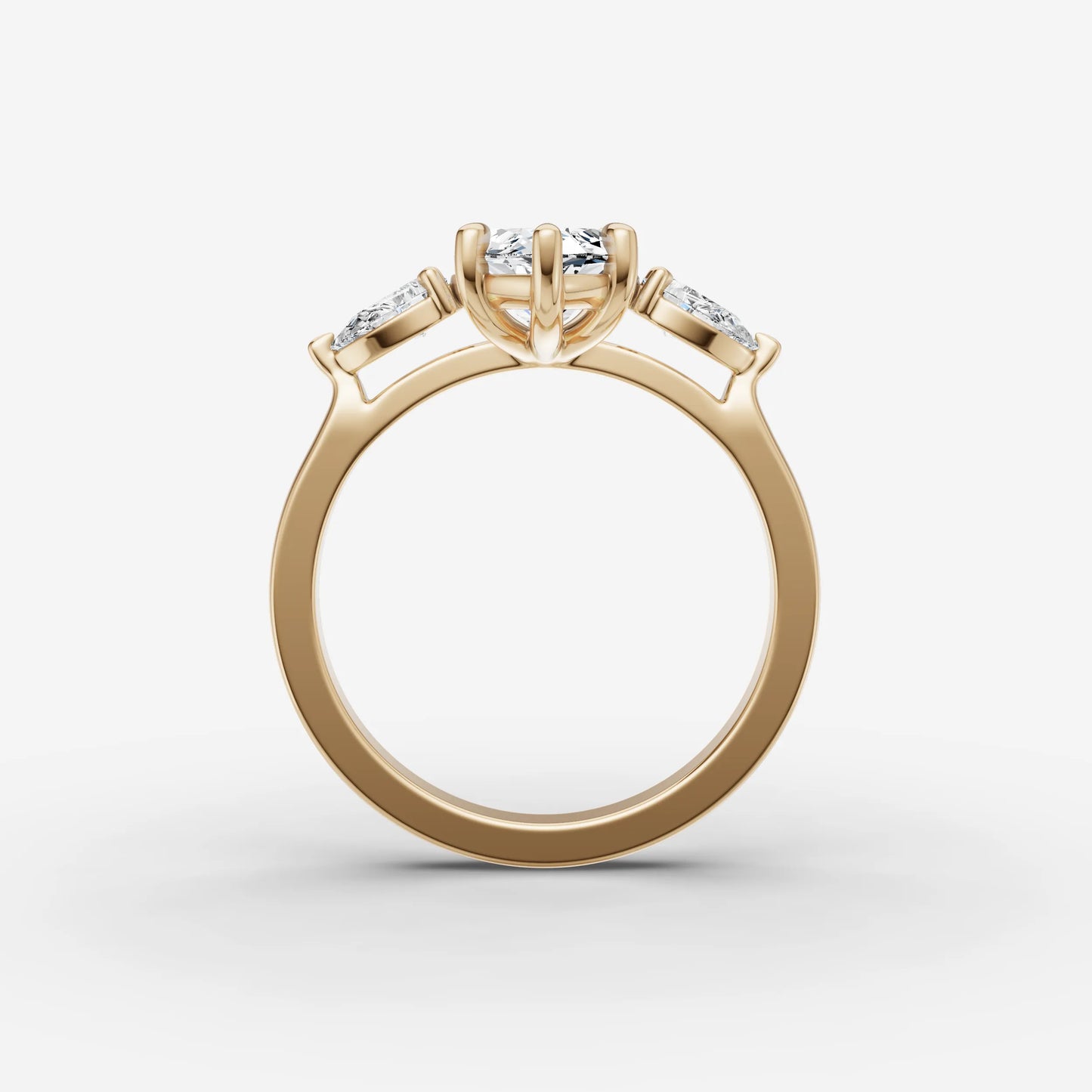 Three stone - Marquise