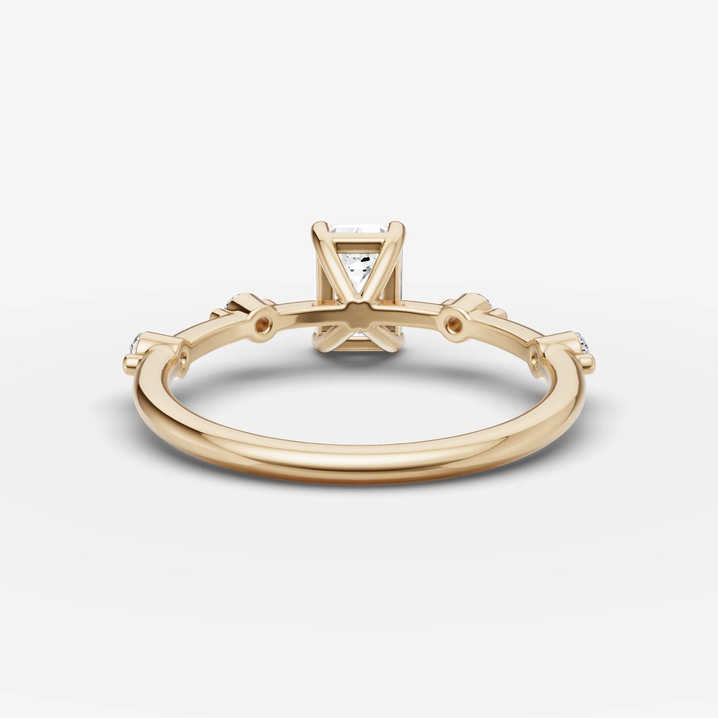 Dainty Pave - Emerald