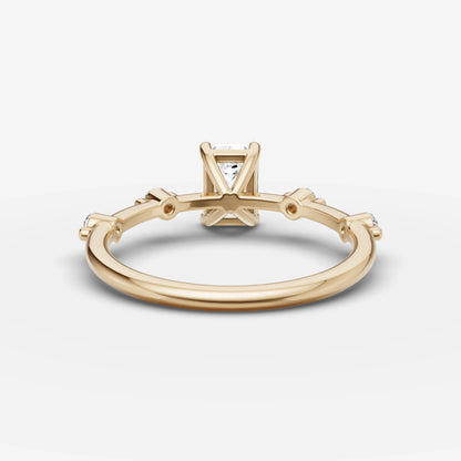 Dainty Pave - Emerald