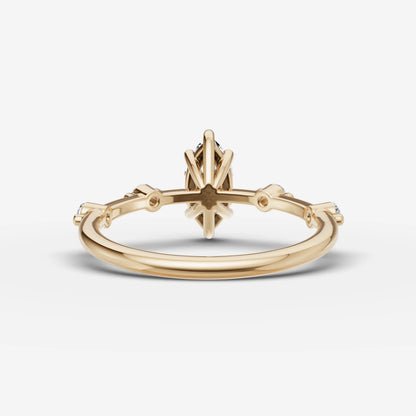 Dainty Pave - Marquise