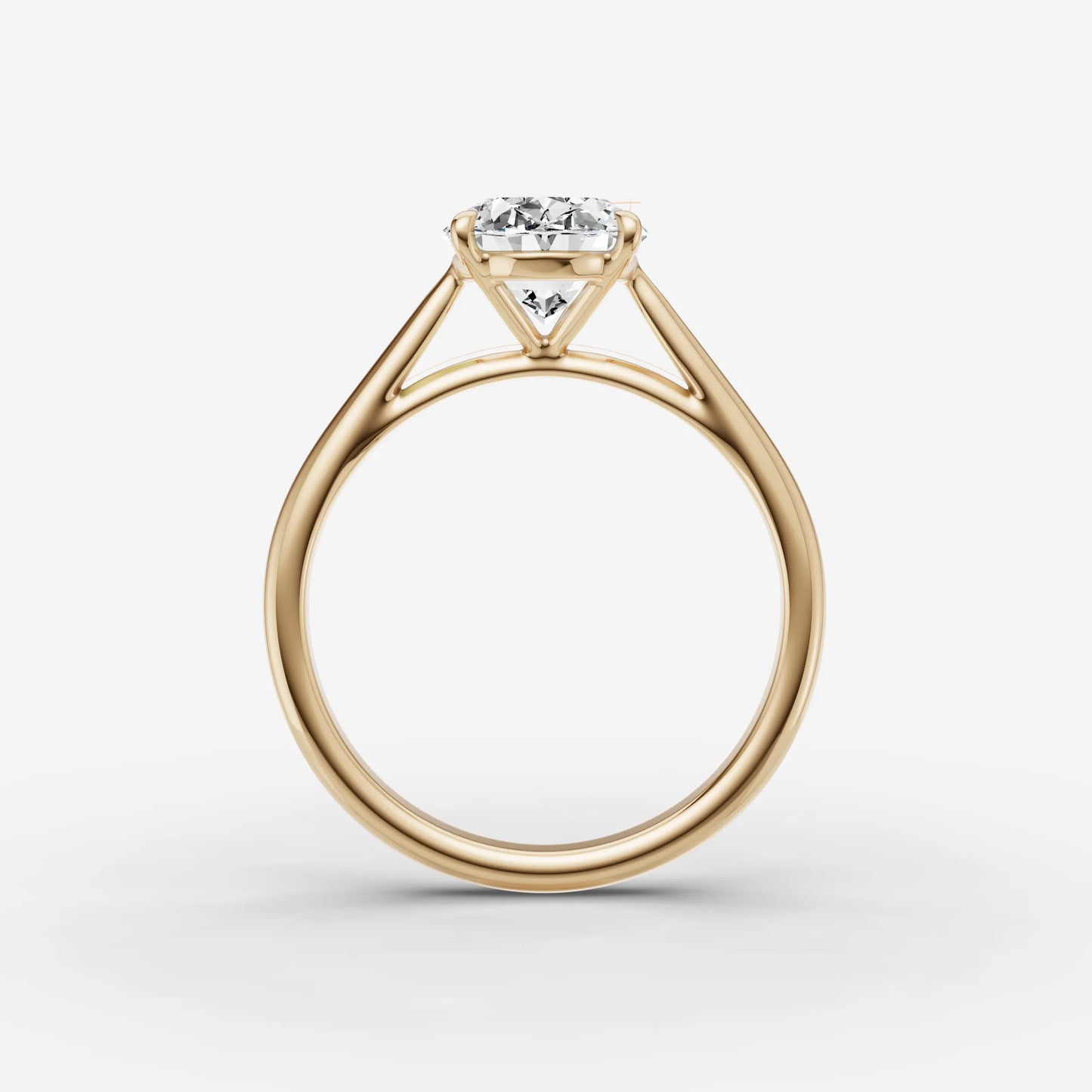Solitaire Cathedral - Oval