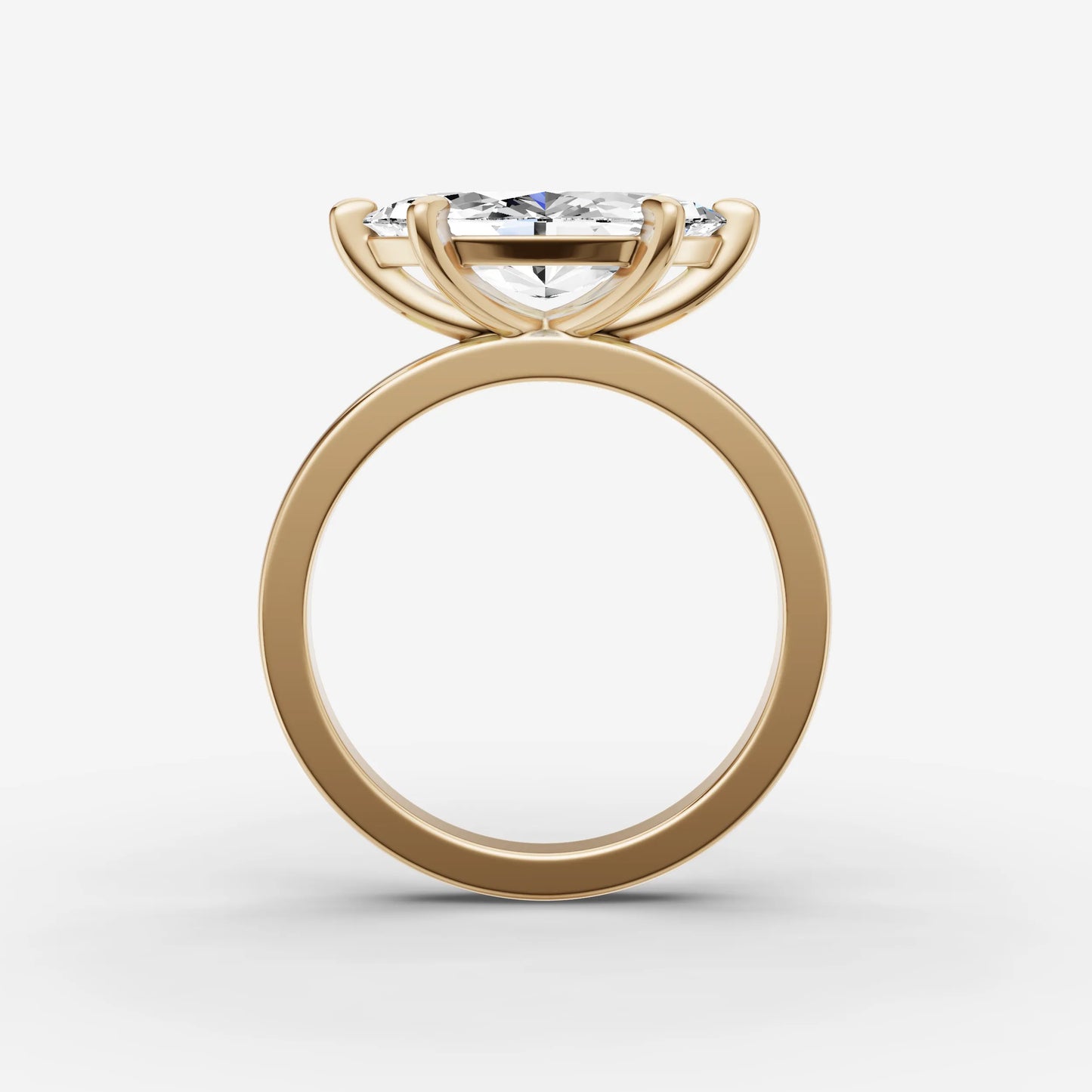 East West Solitaire - Marquise