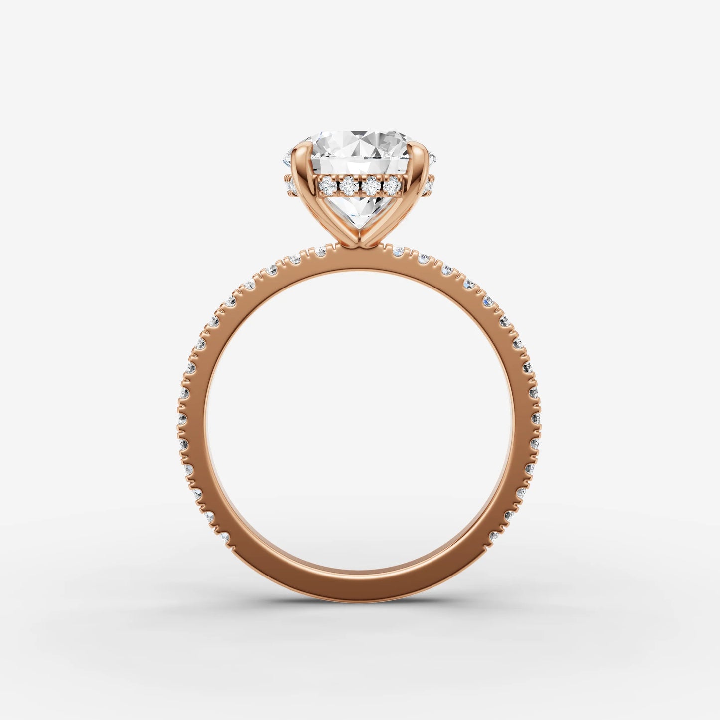 Hidden Halo & Pave - Round