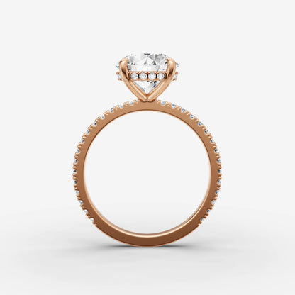 Hidden Halo & Pave - Round