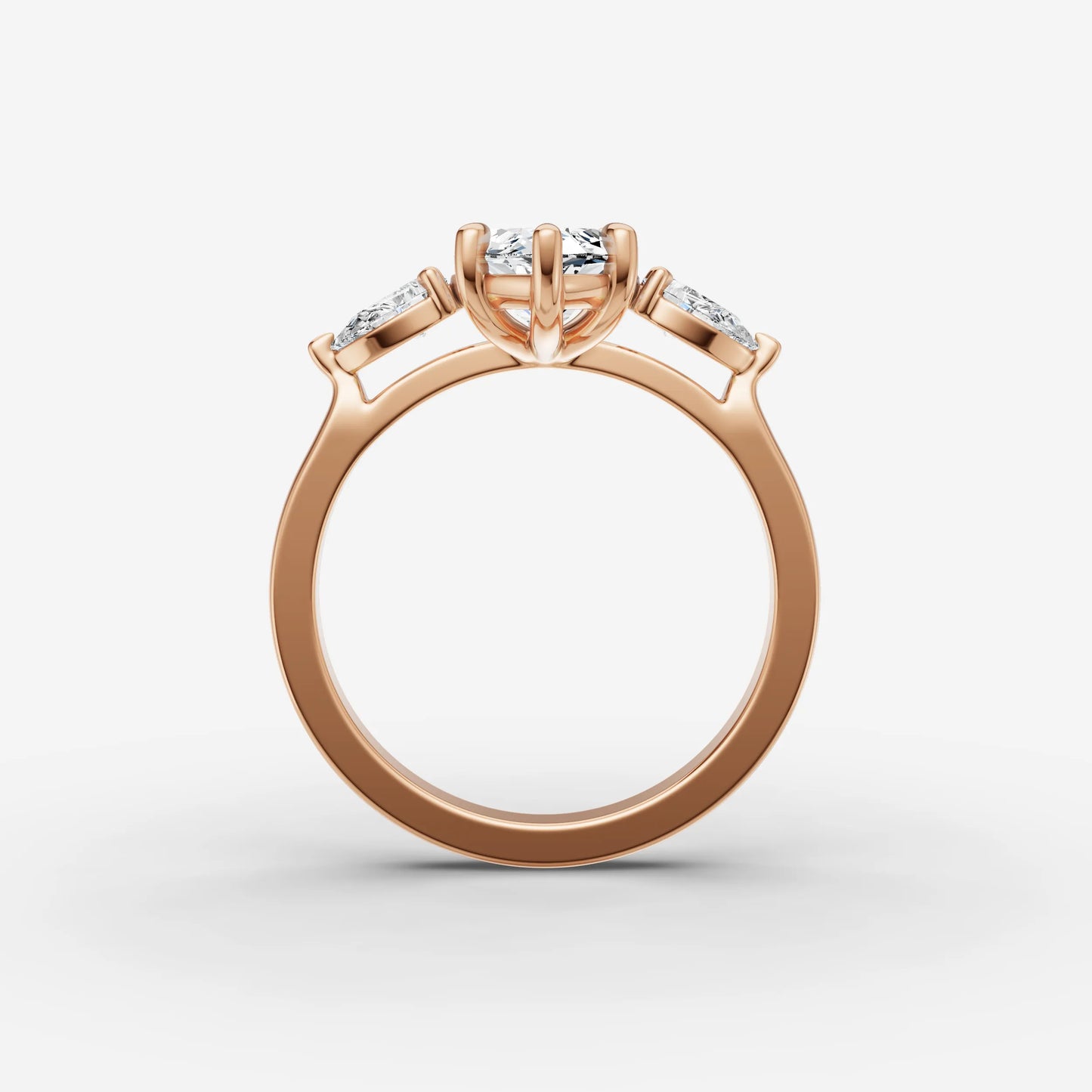 Three stone - Marquise