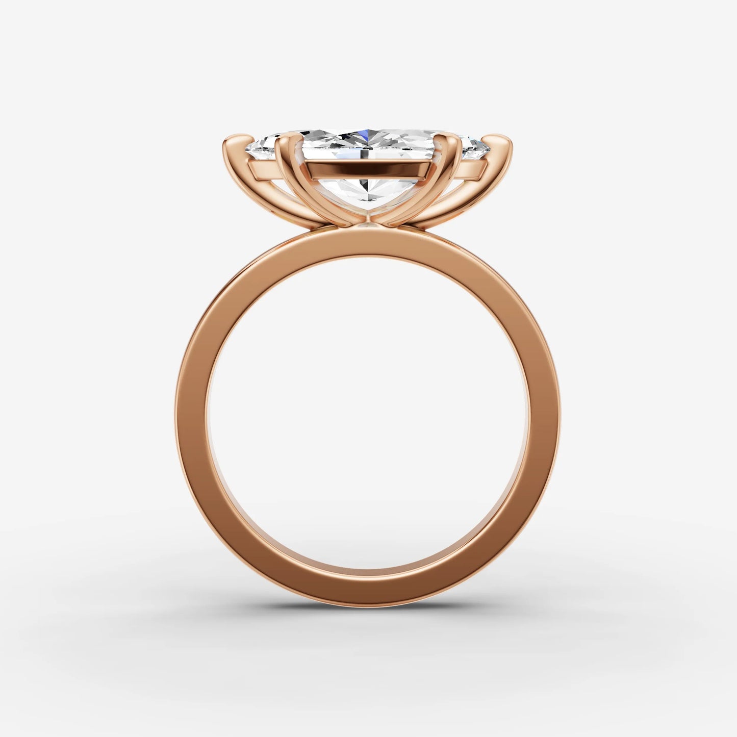 East West Solitaire - Marquise
