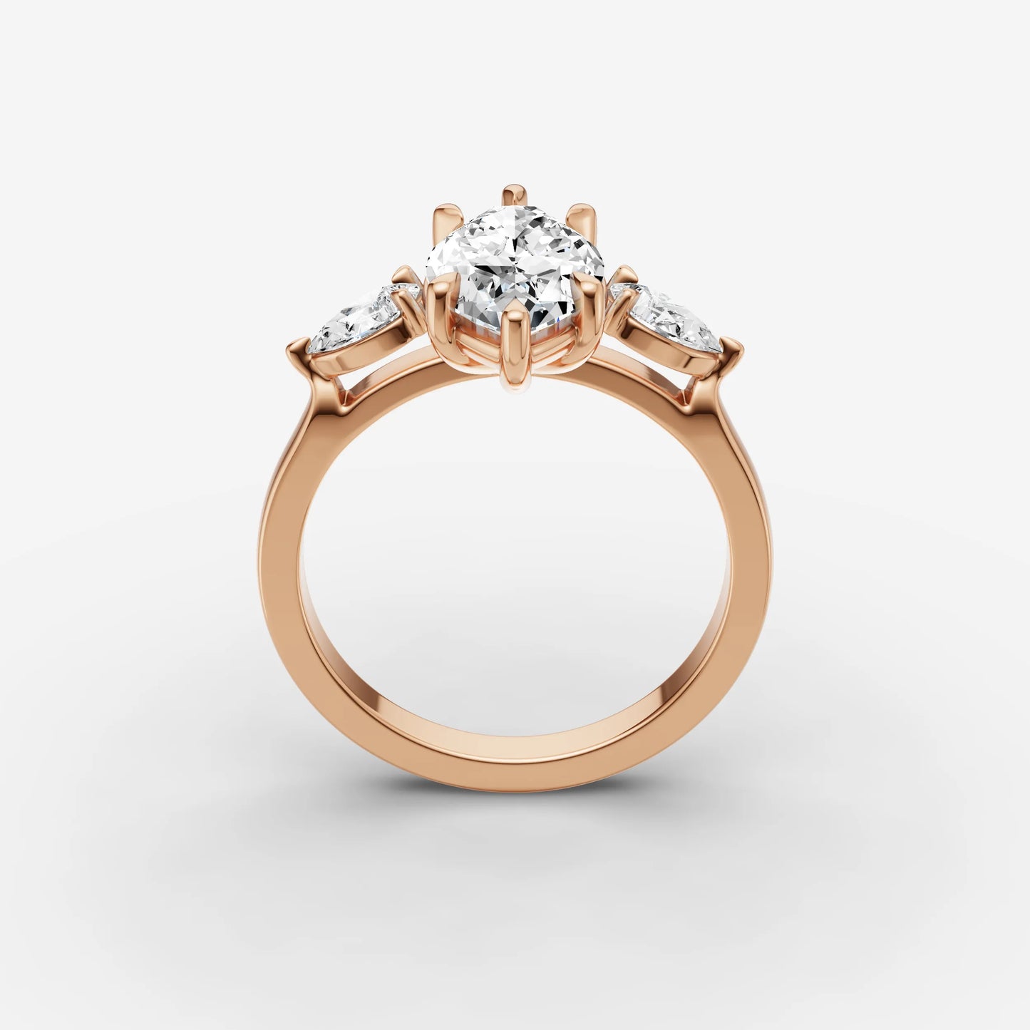 Three stone - Marquise