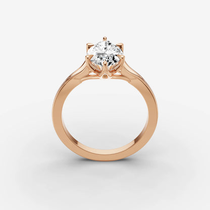 Split Shank - Marquise