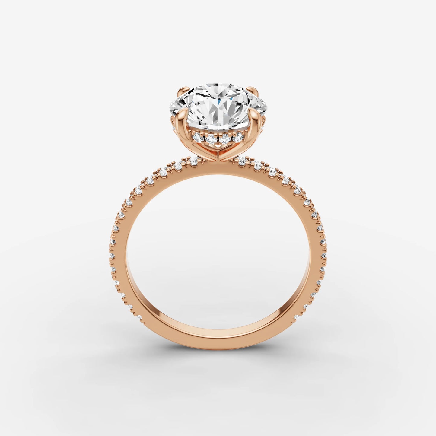 Hidden Halo & Pave - Round