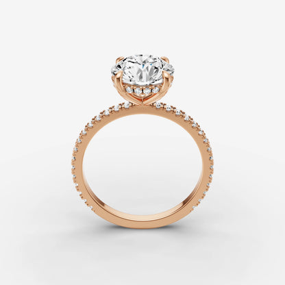 Hidden Halo & Pave - Round