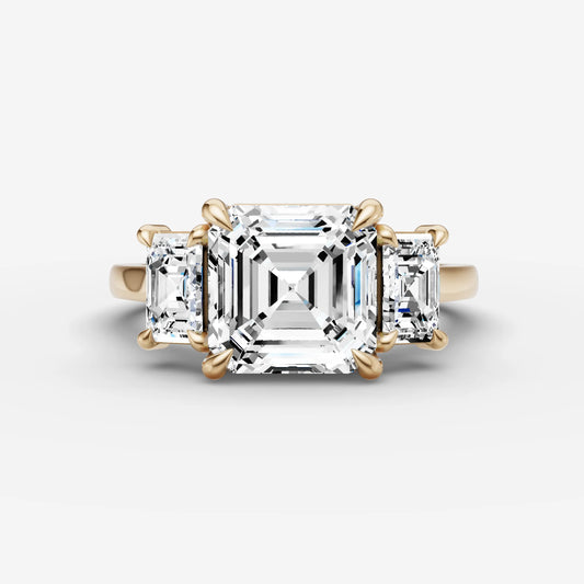 Three Stone - Asscher