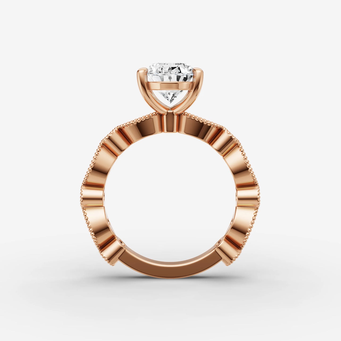 Vintage Pave - Oval