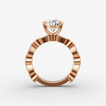 Vintage Pave - Oval