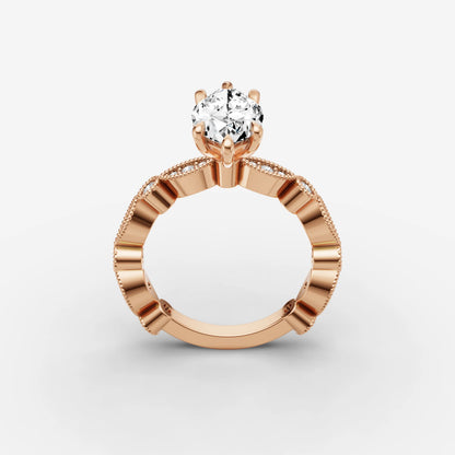 Vintage Pave - Marquise
