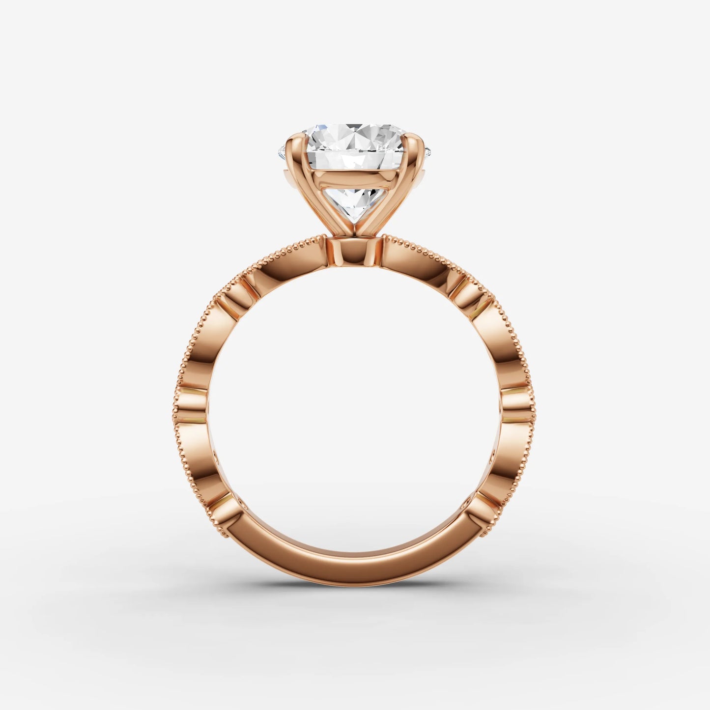 Vintage Pave - Round