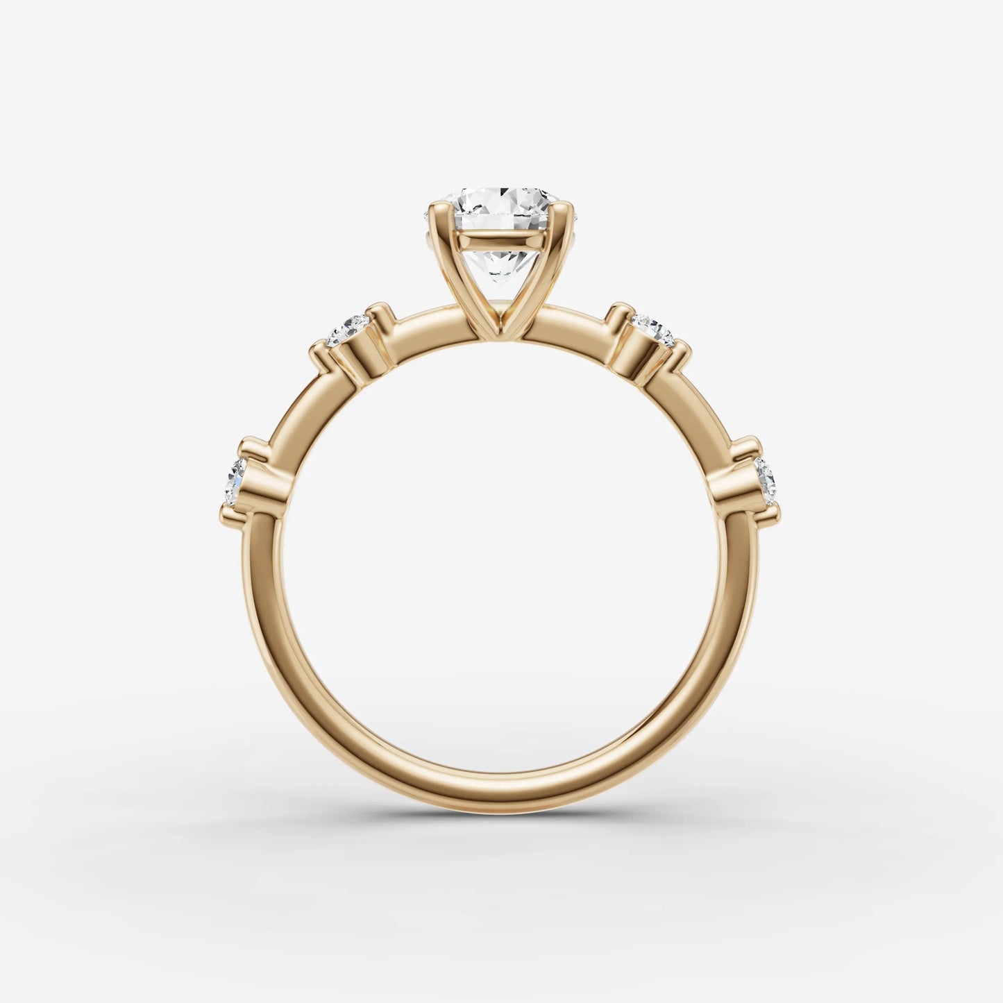 Dainty Pave - Round