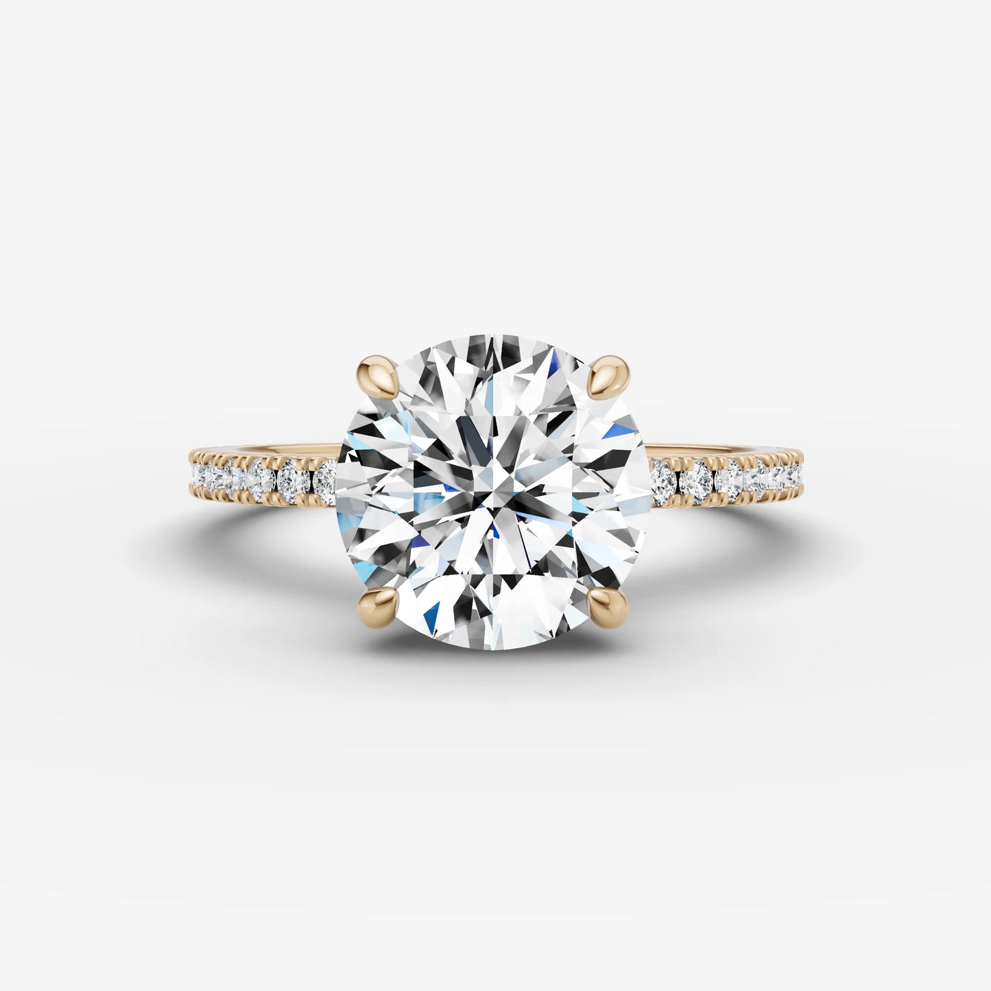 Hidden Halo & Pave - Round
