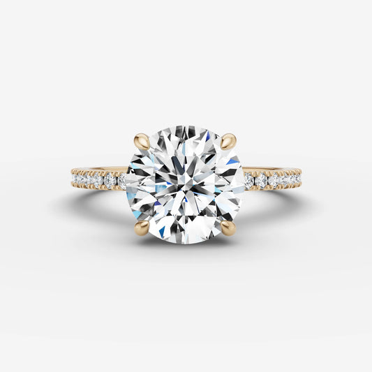 Hidden Halo & Pave - Round
